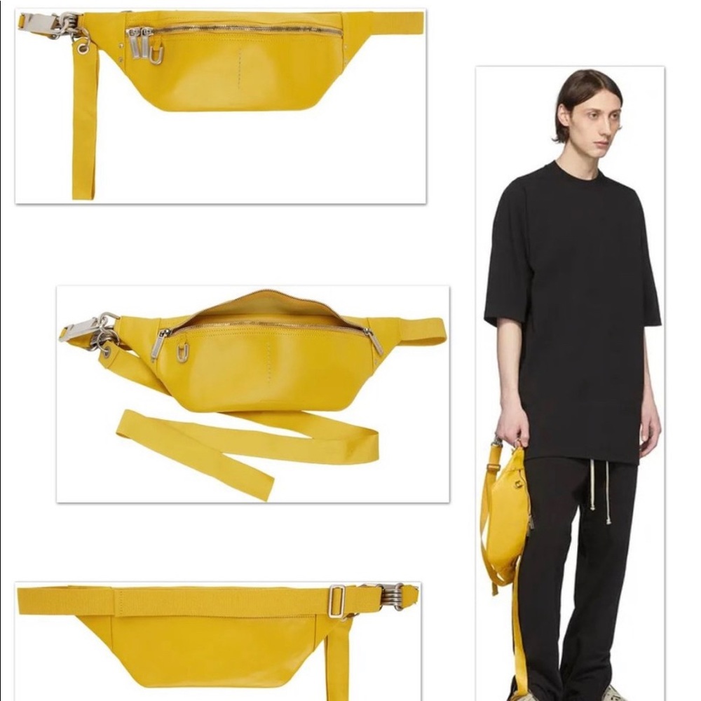 Rick Owens Geo Belt/Waist Bag